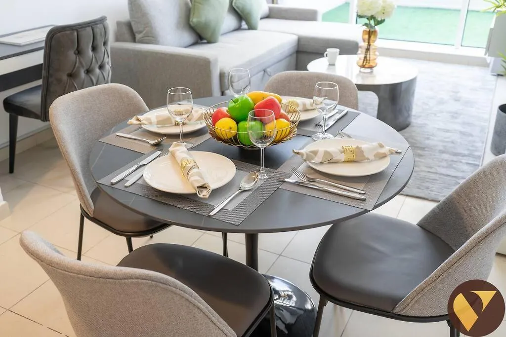 Apartamento Vogue With Big Terrace And Full Canal View, Partial Burj Khalifa View Located Business Bay, Marasi Drive - Mayfair Residence Dubai